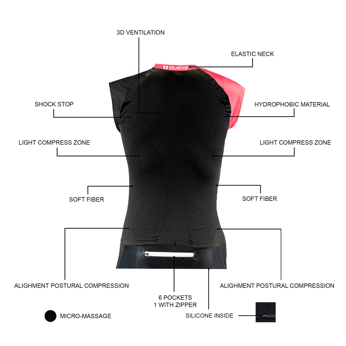 Running Compression T Shirt For Women Without Sleeves