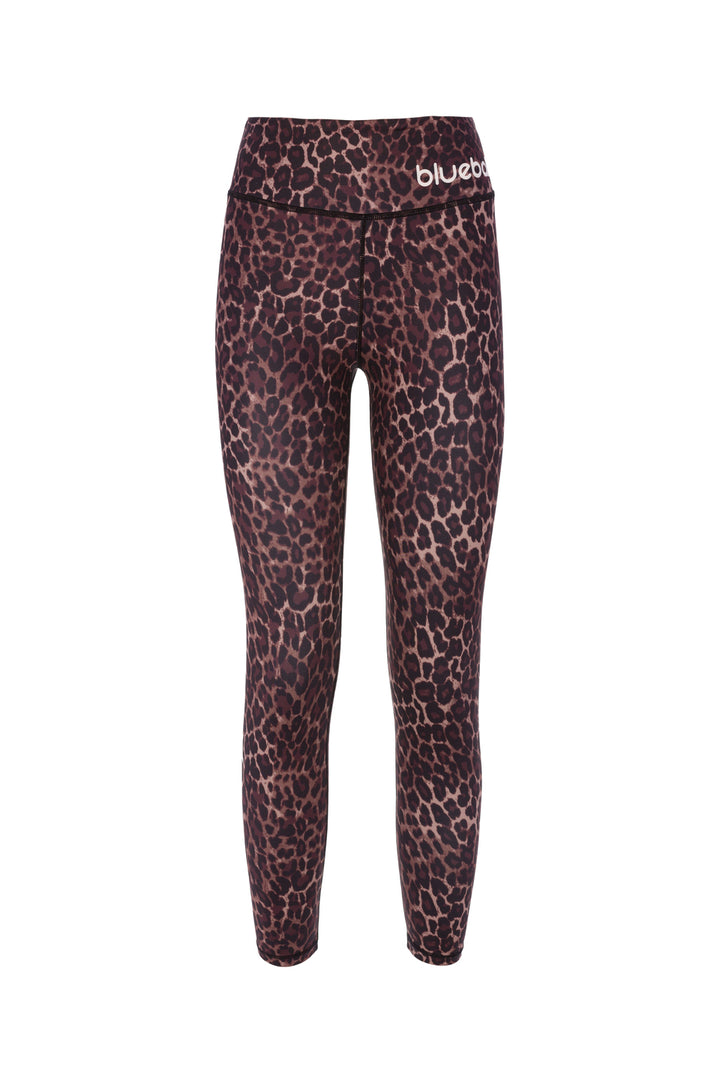 Leopard High Waist Tights For Women