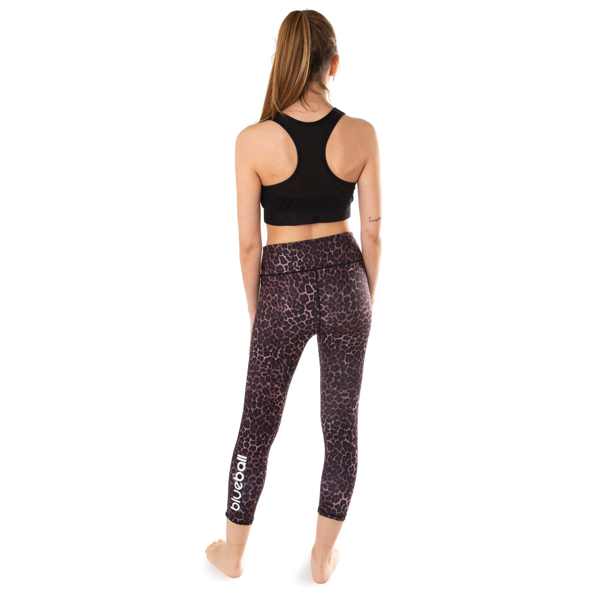 Leopard High Waist Tights For Women