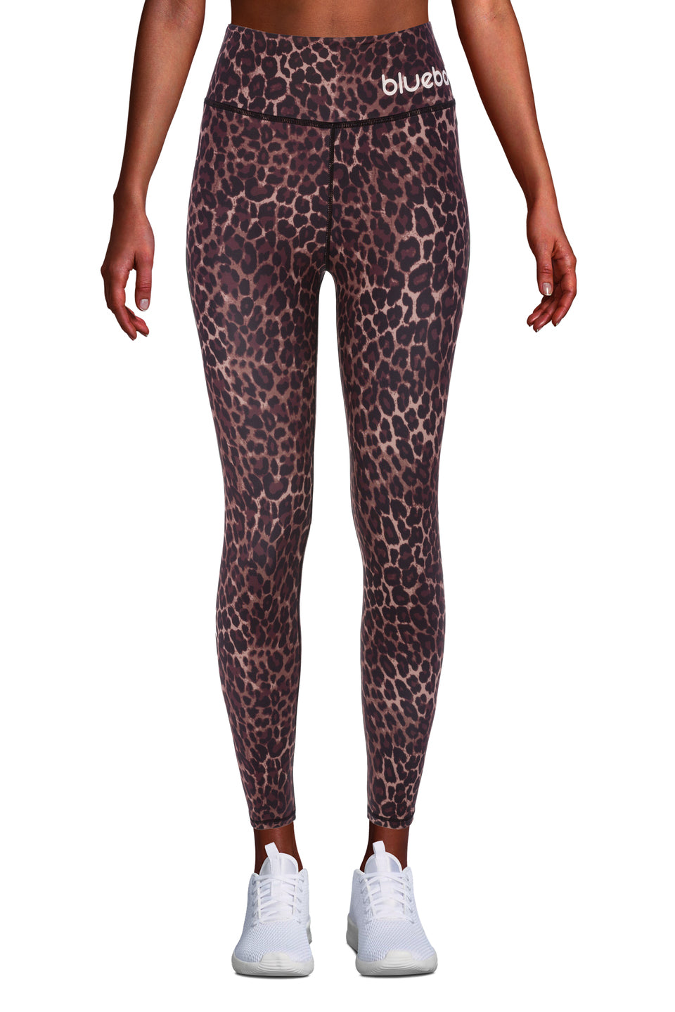Leopard High Waist Tights For Women